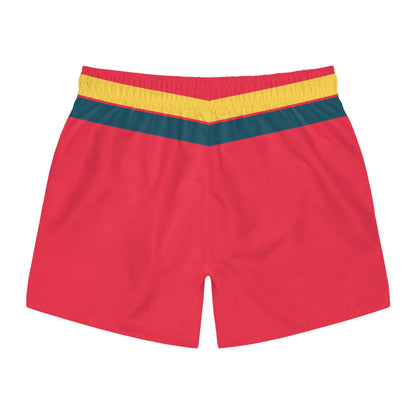 Port Montego Caribbean Red Quick Dry Water Shorts