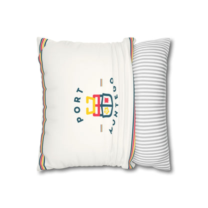 Port Montego Faux Suede Square Pillowcase