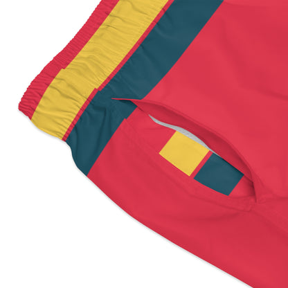 Port Montego Caribbean Red Quick Dry Water Shorts